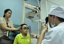 Gia tăng trẻ đô thị bị cận thị