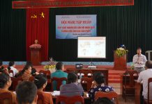 TẬP HUẤN TRUY XUẤT NGUỒN GỐC GẮN VỚI NHẬN DIỆN THƯƠNG HIỆU CHO CÁC SẢN PHẨM, HÀNG HÓA