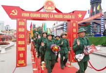 Thanh niên tỉnh Thái Nguyên nô nức lên đường nhập ngũ