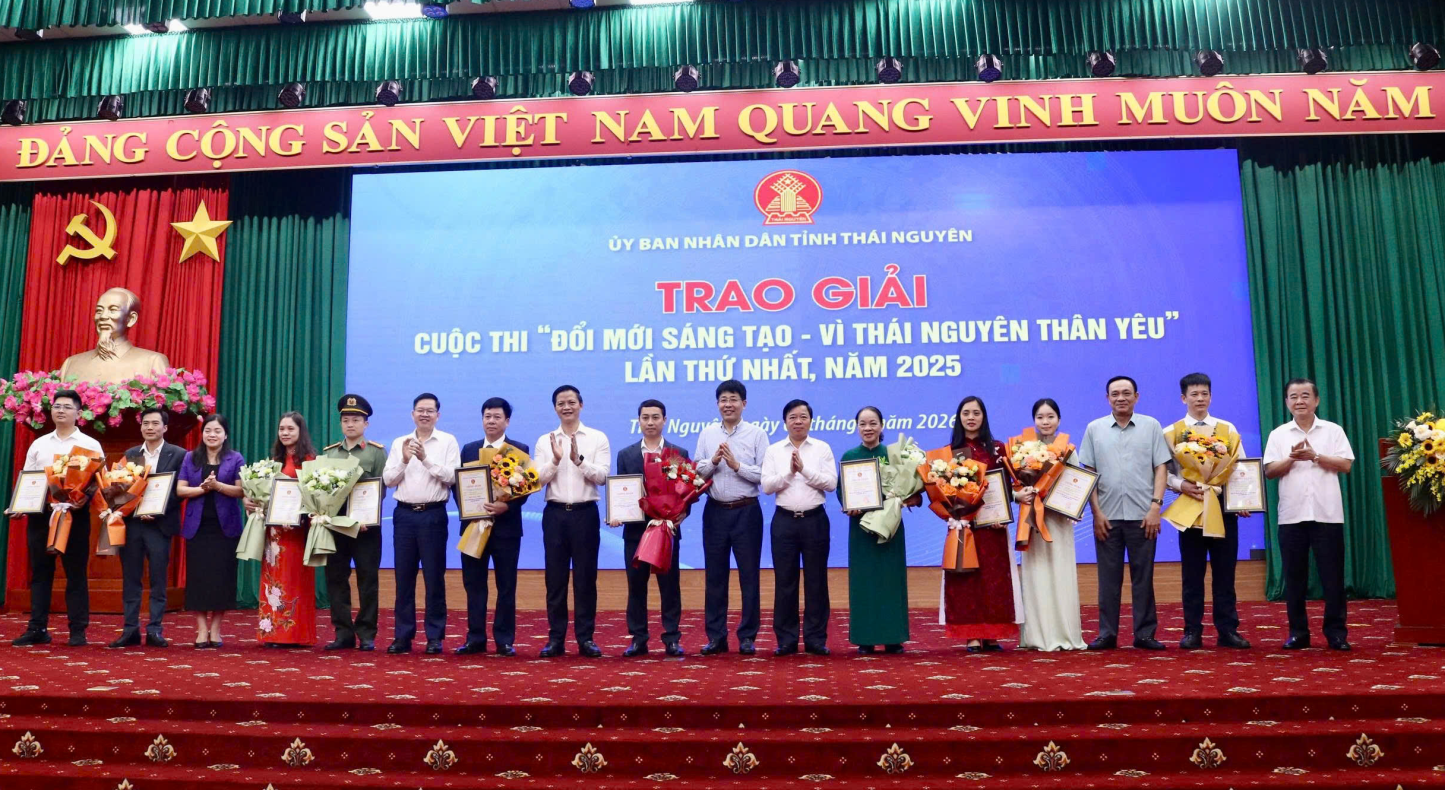 Thái Nguyên phát động Cuộc thi “Đổi mới sáng tạo – vì Thái Nguyên thân yêu” lần thứ hai, năm 2026