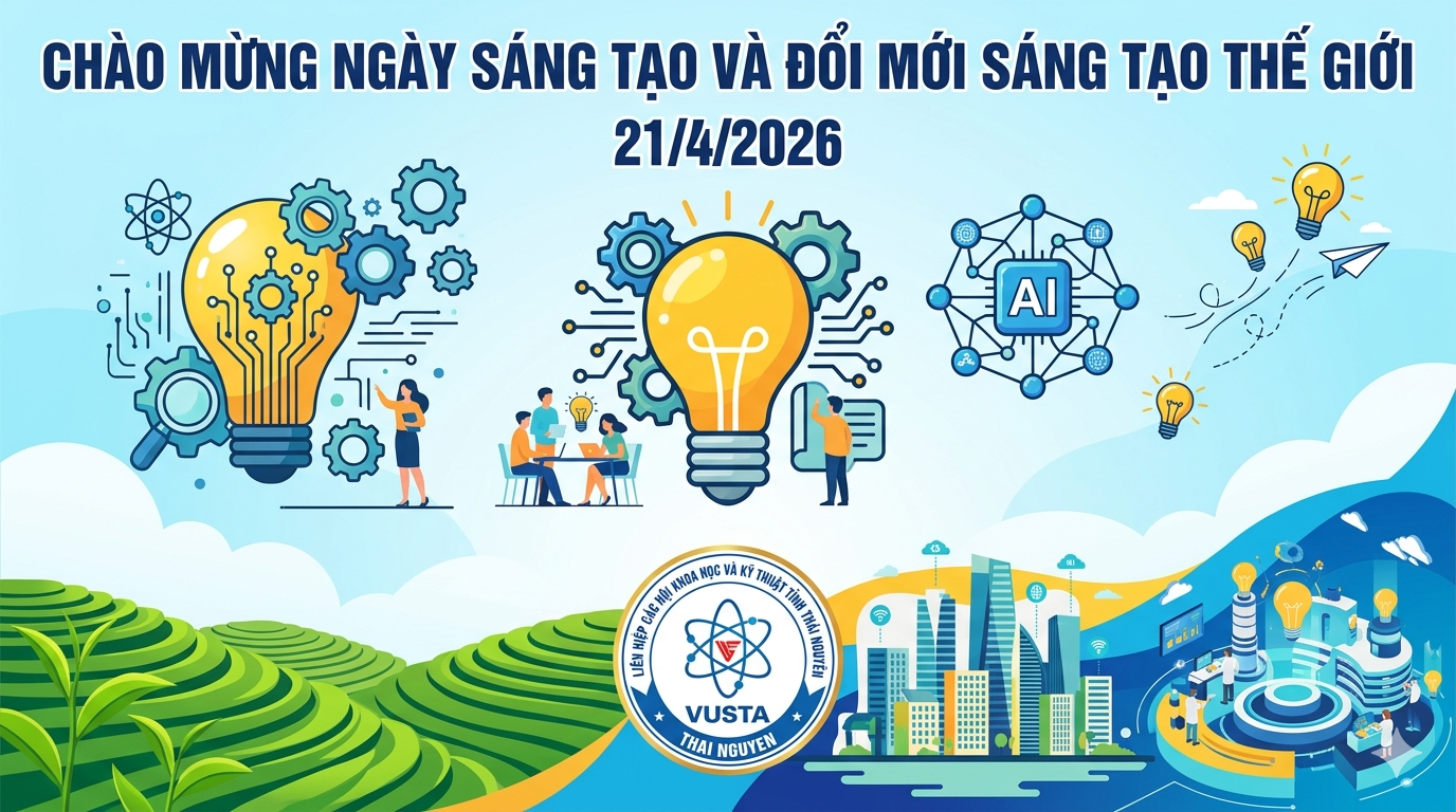 HƯỞNG ỨNG NGÀY SÁNG TẠO VÀ ĐỔI MỚI SÁNG TẠO THẾ GIỚI (21/4) NĂM 2026