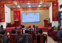 HỘI LÀM VƯỜN TỔ CHỨC TẬP HUẤN CHĂN NUÔI AN TOÀN SINH HỌC CHO HỘI VIÊN