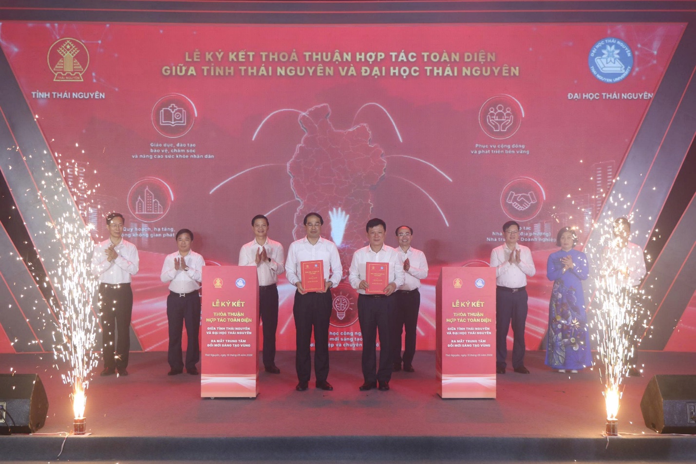 Lễ ký kết thỏa thuận hợp tác toàn diện giữa tỉnh Thái Nguyên và Đại học Thái Nguyên giai đoạn 2026- 2030