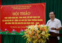 “Phát triển khoa học, công nghệ, đổi mới sáng tạo và chuyển đổi số – Động lực mới cho tăng trưởng nhanh, bền vững tỉnh Thái Nguyên giai đoạn 2026 – 2030”
