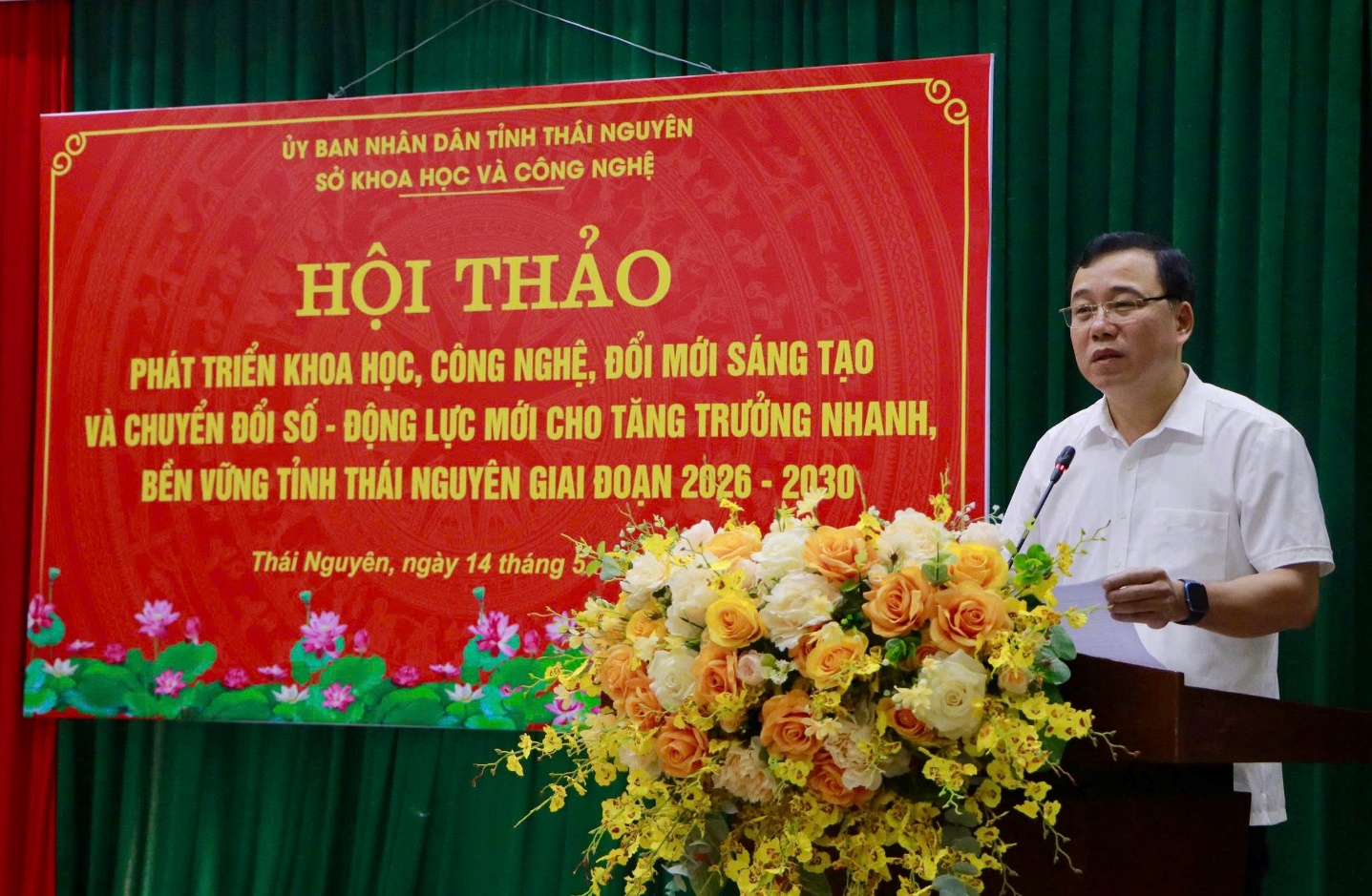 “Phát triển khoa học, công nghệ, đổi mới sáng tạo và chuyển đổi số – Động lực mới cho tăng trưởng nhanh, bền vững tỉnh Thái Nguyên giai đoạn 2026 – 2030”