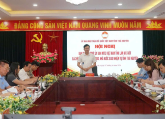 Ủy ban MTTQ Việt Nam tỉnh Thái Nguyên làm việc với các hội quần chúng do Đảng, Nhà nước giao nhiệm vụ