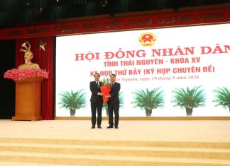 Đồng chí Nguyễn Thế Mạnh được bầu giữ chức Chủ tịch UBND tỉnh Thái Nguyên